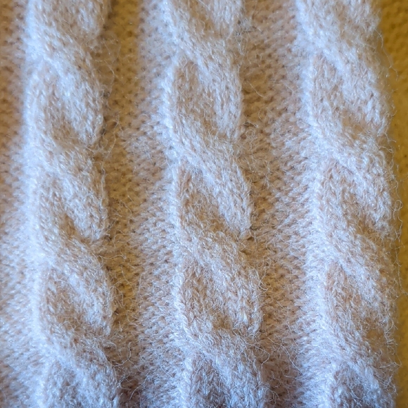 Nordstrom Light Beige Cable Knit Socks - Picture 2 of 5